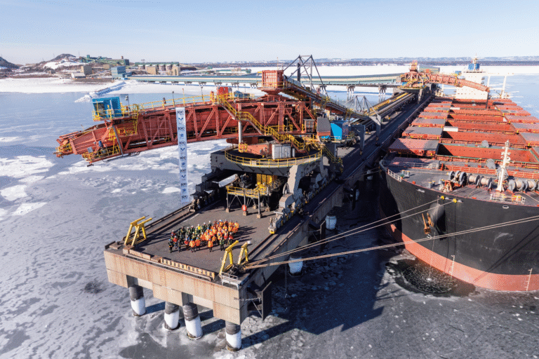 Le Port de Sept-Îles et la SFP Pointe-Noire célèbrent 100 millions de tonnes